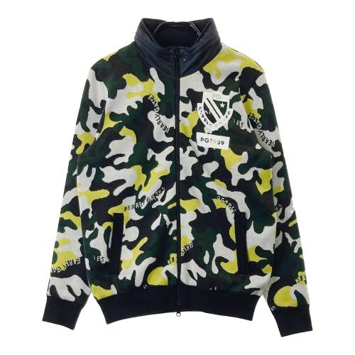 ゆーり V12 カモフラージュジャケット ナイロンジャケット アウター V12 ヴィトゥエルブ CAMO BLOUSON 2 ナイロンジャケット 迷彩 カモフラ