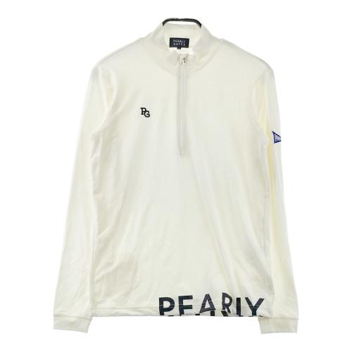 Pearly Gates ハーフジップシャツ レッド サイズ5 【公式直販】サイト