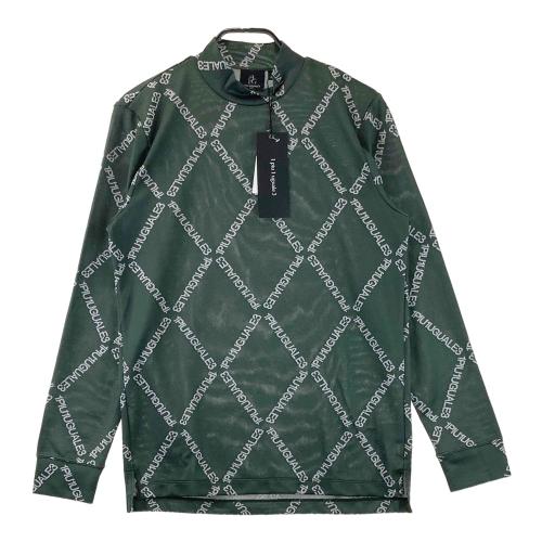 SRIXON スリクソン モックネック長袖Tシャツ グリーン系 サイズ：LL