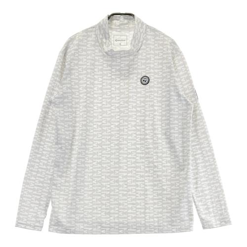 TAYLOR MADE テーラーメイド ウール混 ハイネック長袖Tシャツ ブラック