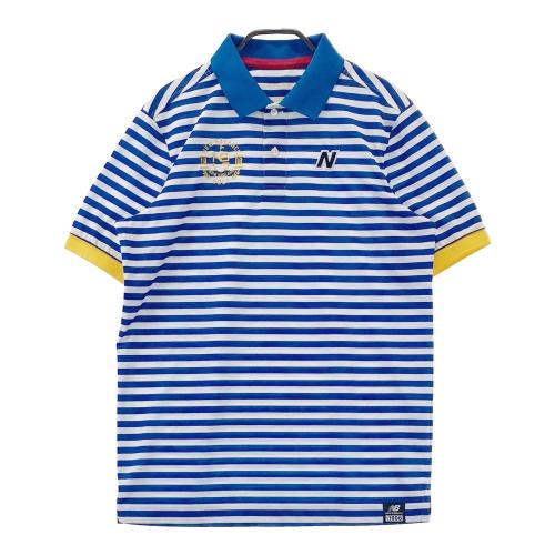 NEW BALANCE GOLF ニューバランス 2024年モデル 半袖ポロシャツ ブルー