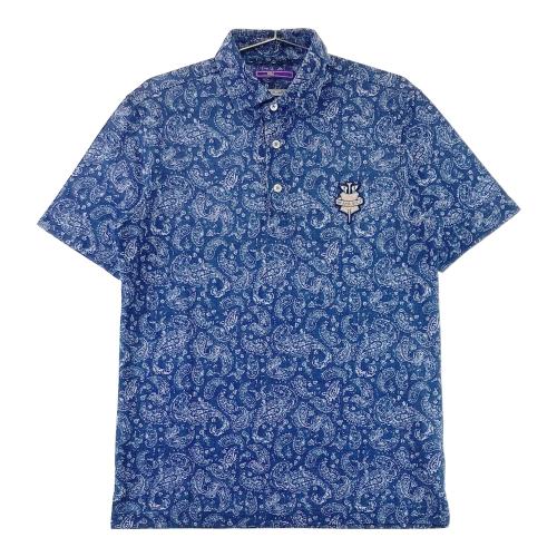 BEAMS GOLF ビームスゴルフ ウール 長袖ジップジャケット ネイビー系