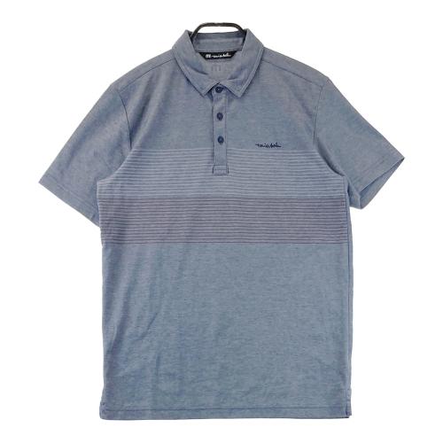 TRAVIS MATHEW トラビスマシュー 長袖ポロシャツ ネイビー系 サイズ：M