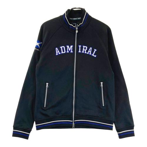 ADMIRAL アドミラル 裏起毛 ジップジャケット ネイビー系 サイズ：L
