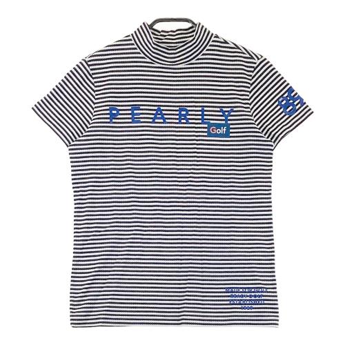 PEARLY GATES パーリーゲイツ ロゴプリント ハイネック 半袖Tシャツ