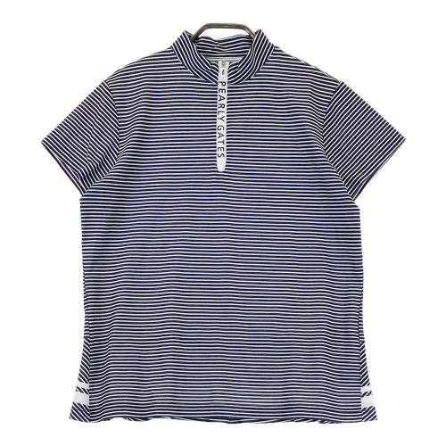 PGG PEARLY GATES パーリーゲイツ 半袖Tシャツ ネイビー系 サイズ：0