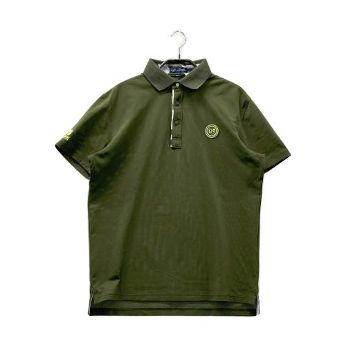 23区GOLF ニジュウサンクゴルフ 半袖ポロシャツ カーキ系 サイズ：L
