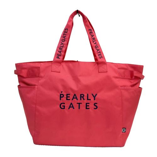 PEARLY GATES パーリーゲイツ トートバッグ ピンク系 ランク：B 【中古
