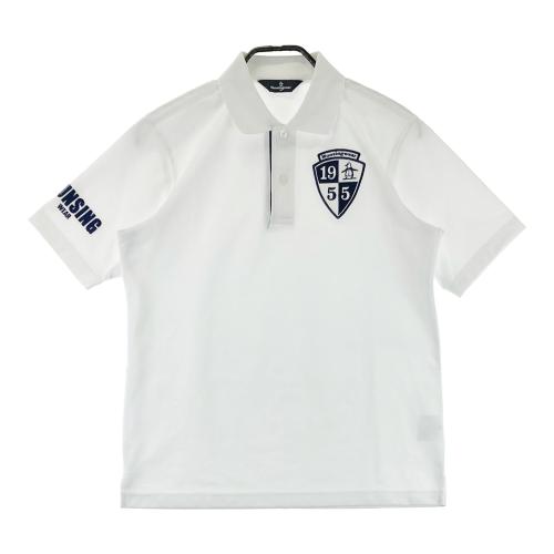 MUNSING WEAR マンシングウェア 半袖ポロシャツ ホワイト系 サイズ：M