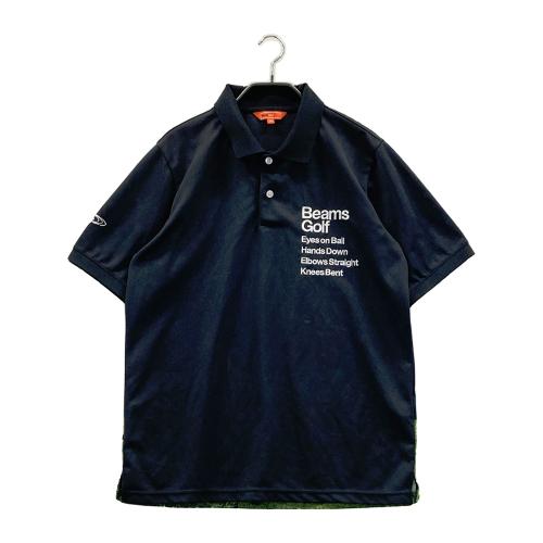 BEAMS GOLF ビームスゴルフ 半袖ポロシャツ ブラック系 サイズ：M