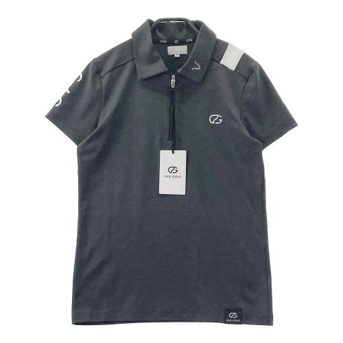 【新品】CPG GOLF シーピージーゴルフ　ポロシャツ　メンズ　4 XL CPG GOLF シーピージーゴルフ 1109-24103 ハーフジップ 半袖ポロシャツ