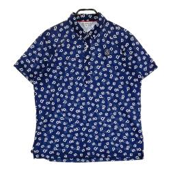 美品 and per se ポロシャツ ドット柄 ラインストーン メンズ AND PER SE(アンパスィ) ポロシャツ｜中古ゴルフウェア通販