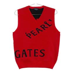 未使用タグ付　パーリーゲイツ ベスト　ladies 1 レディース PEARLY GATES(パーリーゲイツ) ベスト｜中古ゴルフウェア