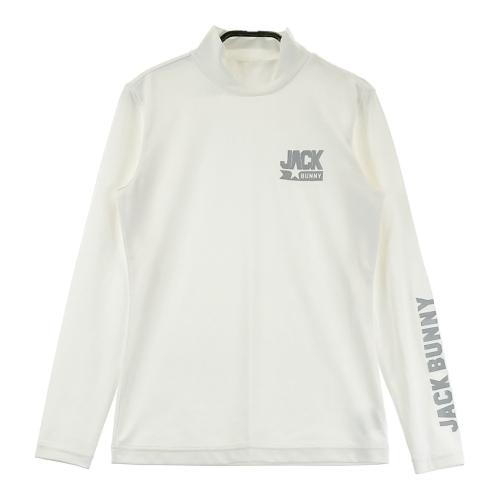 JACK BUNNY ジャックバニー ハイネック長袖Tシャツ ホワイト系 サイズ