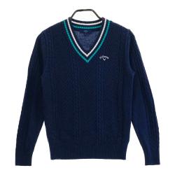【未着用】Callaway レディース カシミア セーター Mサイズ タグ付き レディース CALLAWAY(キャロウェイ) ニット｜中古ゴルフウェア通販
