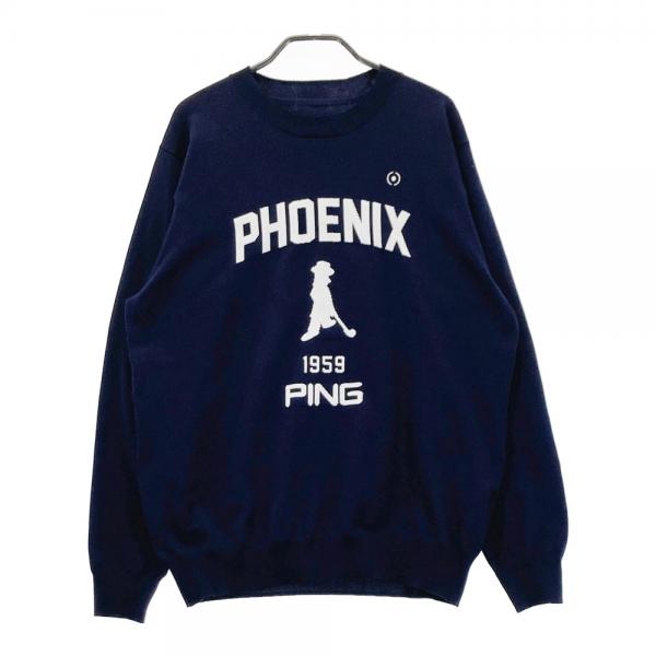 PING ネイビー セーター PING ピン 2023年 ニットセーター ネイビー系 サイズ：M ランク