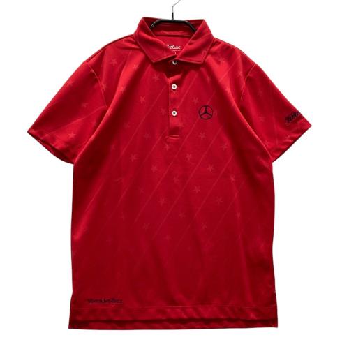 TITLEIST タイトリスト ×Mercedes-Benz ベンツ ポロシャツ 総柄