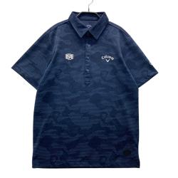 サイズ：S PALMS&amp;CO KIWI&amp;CO  半袖ポロシャツ  ネイビー系 [240101432790] ゴルフウェア メンズ ストスト 新品】PALMS&CO KIWI&CO 半袖ポロシャツ ネイビー系 S ゴルフ