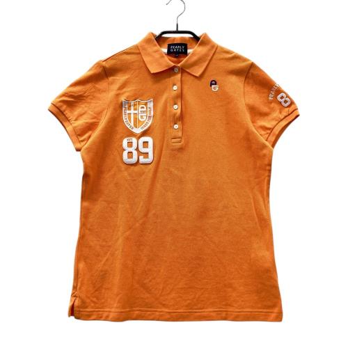 ち*ぃ様 未使用品 PEARLY GATESパーリーゲイツ オレンジ ポロシャツ PEARLY GATES パーリーゲイツ 2023年モデル 半袖ポロシャツ オレンジ系