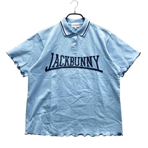 JACK BUNNY ジャックバニー 半袖 ポロシャツ ブルー系 サイズ：0