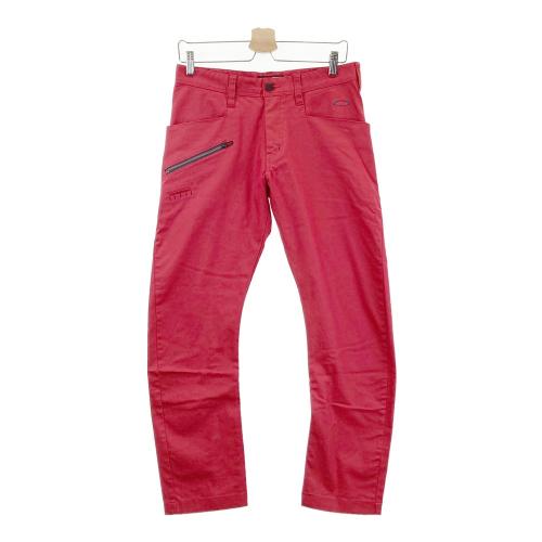 OAKLEY オークリー 422332JP 裏起毛 ストレッチパンツ レッド系 サイズ