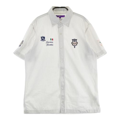 BEAMS GOLF ビームスゴルフ ウール ニットジャケット ワッペン