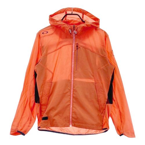 OAKLEY オークリー 412078JP 2WAY 裏地付 ナイロンジャケット レッド系