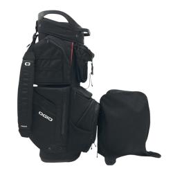 【美品】OGIO★オジオ★アルファコンボイ★14分割キャディバッグ★ OGIO オジオ ALPHA CONVOY 14分割 キャディバッグ カート式 ブラック系